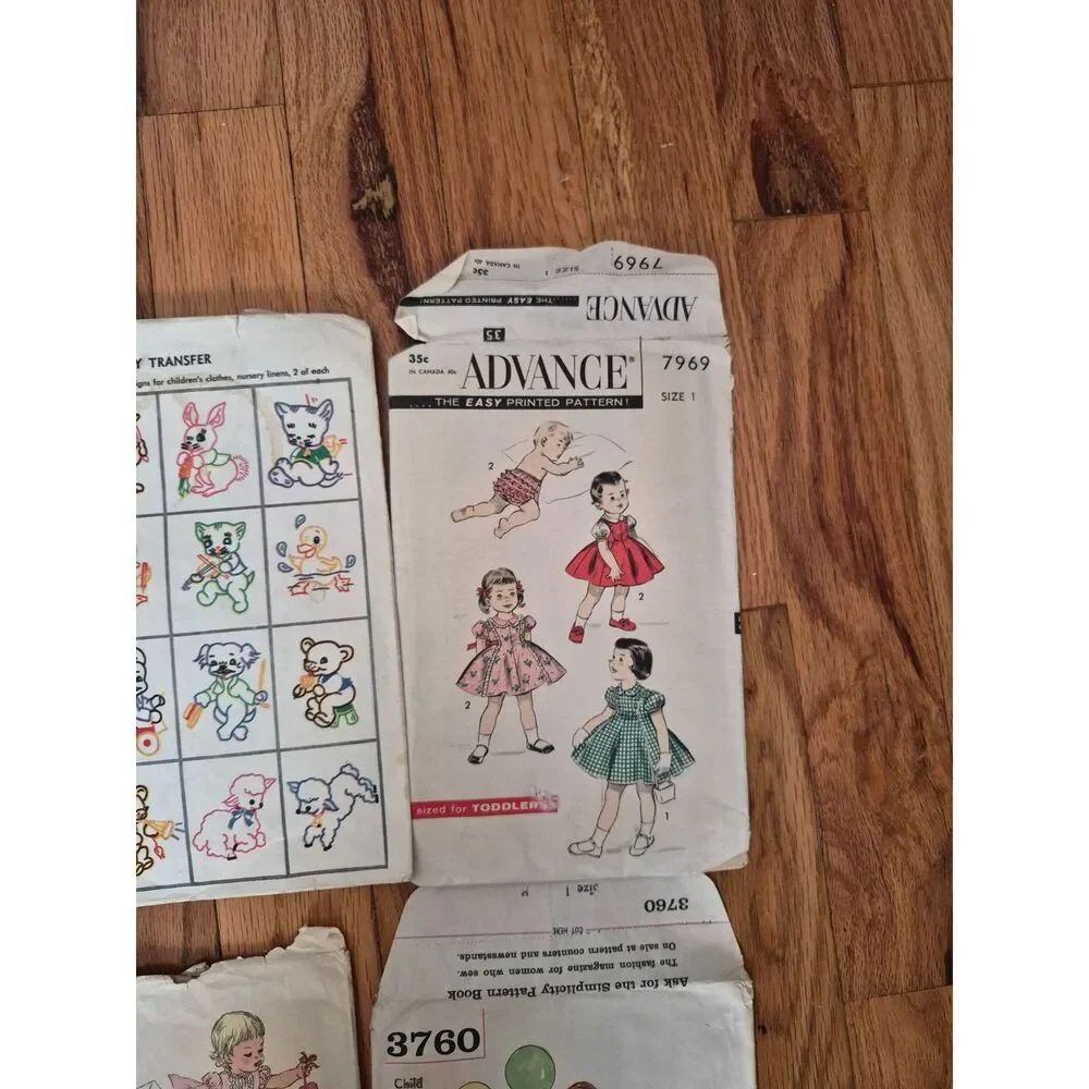 Vintage 1950s 1960s Toddler Child Sewing Pattern | Retro Girls Boys Outfit - Picture 11 of 11